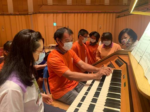 屏東演藝廳「管風琴共融工作坊」 打造友善藝文展演