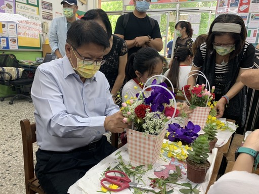 屏東縣推動花藝美學教育 讓學生寓教於樂