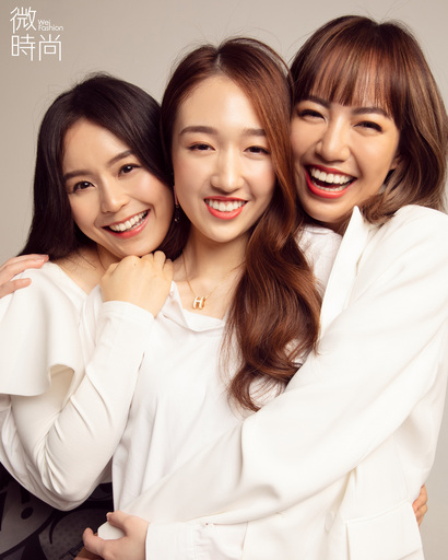王敏淳焦曼婷方琦合體高唱「小酒窩」 甜蜜聲線讓人超沈醉(圖/微時尚)