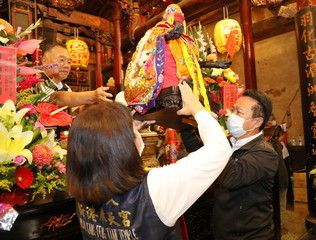 新港奉天宮媽祖駐台400週年出巡吳地、三槺榔、十八庄起駕