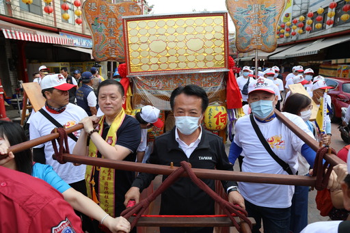 新港奉天宮媽祖駐台400週年出巡吳地、三槺榔、十八庄起駕
