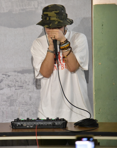 2018年臺灣Beatbox冠軍得主、華梵大學美術系四年級學生楊宜愷，於開幕式大秀節奏口技。
