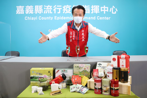 防疫直播 翁章梁力推大阿里山高山茶 鼓勵民眾減少外出 在家喝好茶