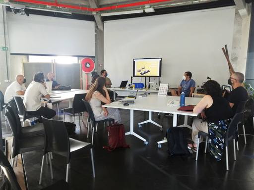 紀柏豪帶領工作坊活動情形