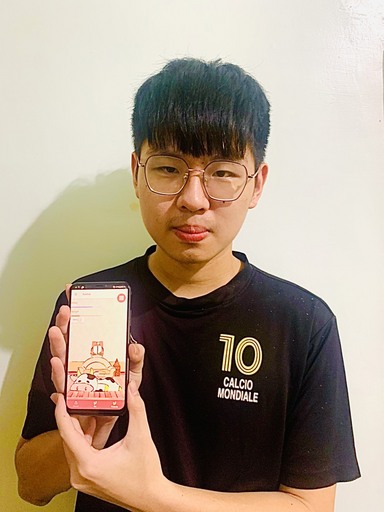 元智大學資工系二年級吳皇霖與團隊研發app獲冠軍殊榮