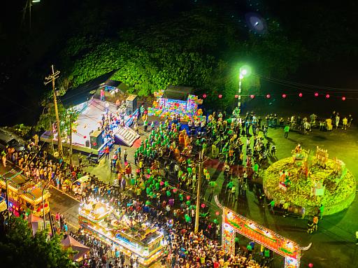 因應中元普渡 嘉義縣訂定相關防疫措施-109年民雄大士爺祭資料照