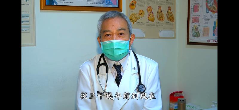 花蓮慈院心臟內科副院長王志鴻，也服務滿三十年，他許下心願，希望他十年後到了七十五歲時，還有能力繼續做他的專業。