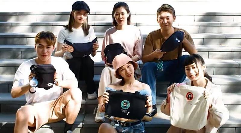 崑大時尚學程擔任PG美人網「鬼滅之刃」獨家新品宣傳片代言（宣傳片截圖）