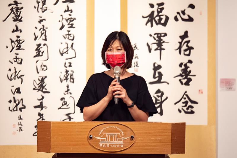 文化部藝術發展司專門委員劉美芝致詞