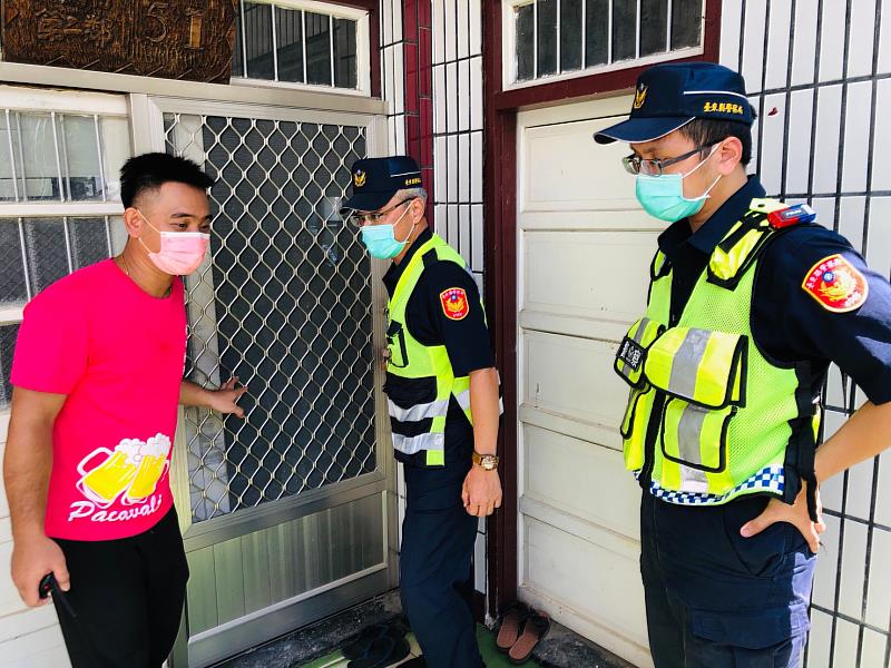 大鳥村自主防災組織疏散班進行疏散撤離演練