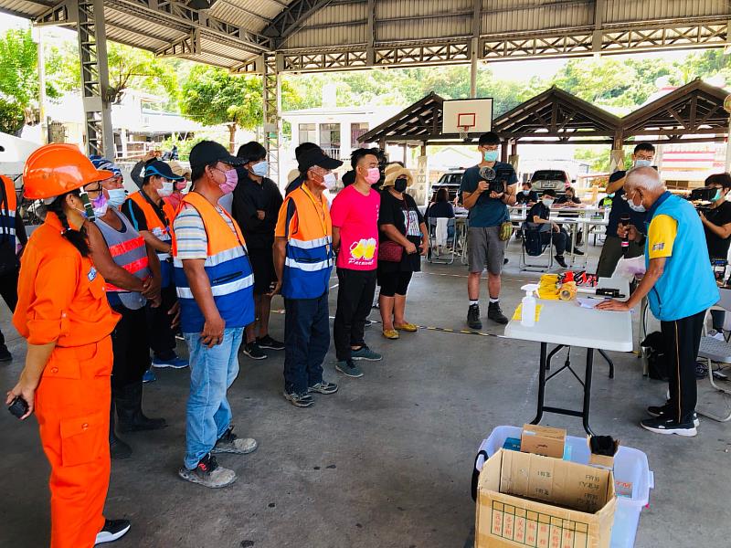 大鳥村潘村長指派自主防災社區幹部任務