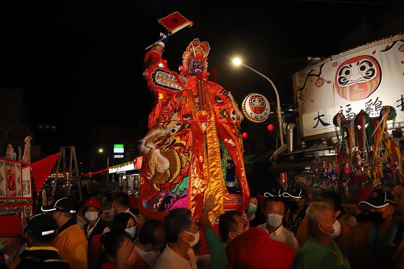 民雄大士爺火化升天