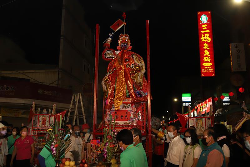 民雄大士爺火化升天