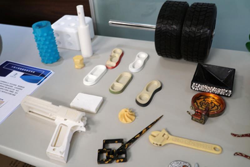 大葉大學展出3D列印相關成果