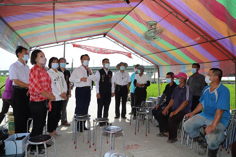 南崙溪底寮農路竣成謝土典禮