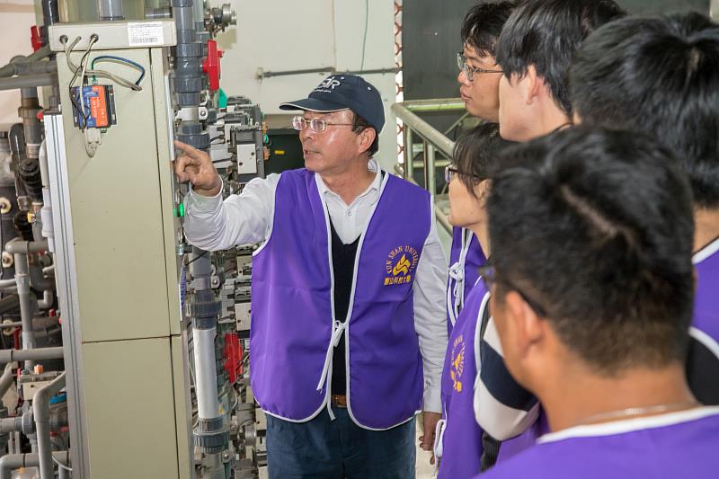 崑大環工系就學期間即安排完整之技術訓練與輔導，讓學生能順利接軌業界