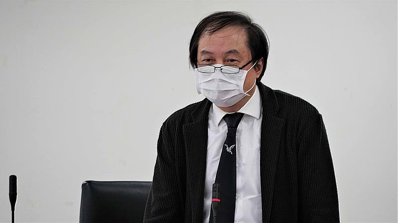 陳校長於訪視會議致詞