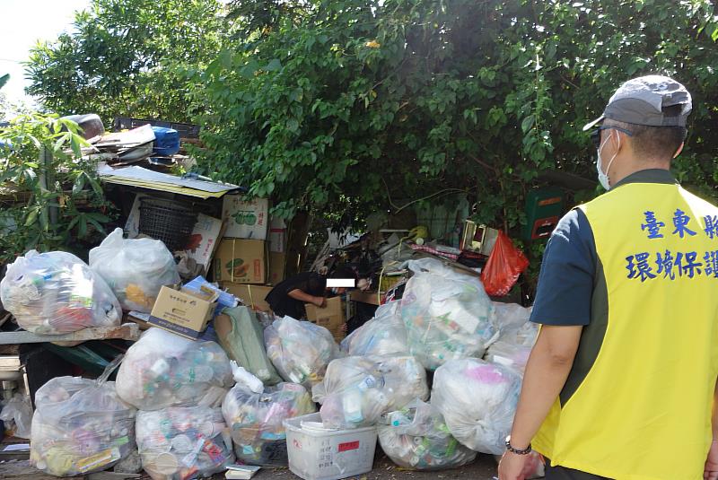 杜絕髒臭、蚊蠅蟲鼠孳生 臺東縣環保局呼籲資源回收物定期清理 避免環境公害