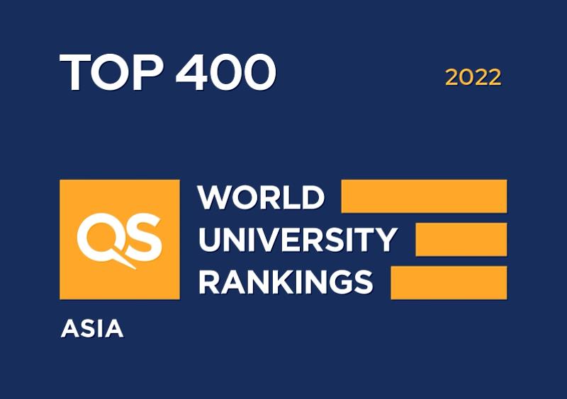 長榮大學2022年QS亞洲最佳大學排名 進步至351名-400名