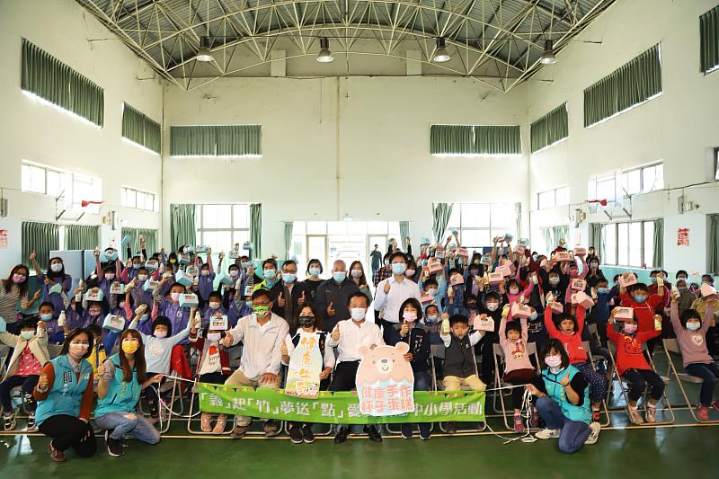 義竹鄉公所連三年提供在地中小學健康小點心 學童笑說：「希望能再收到！」