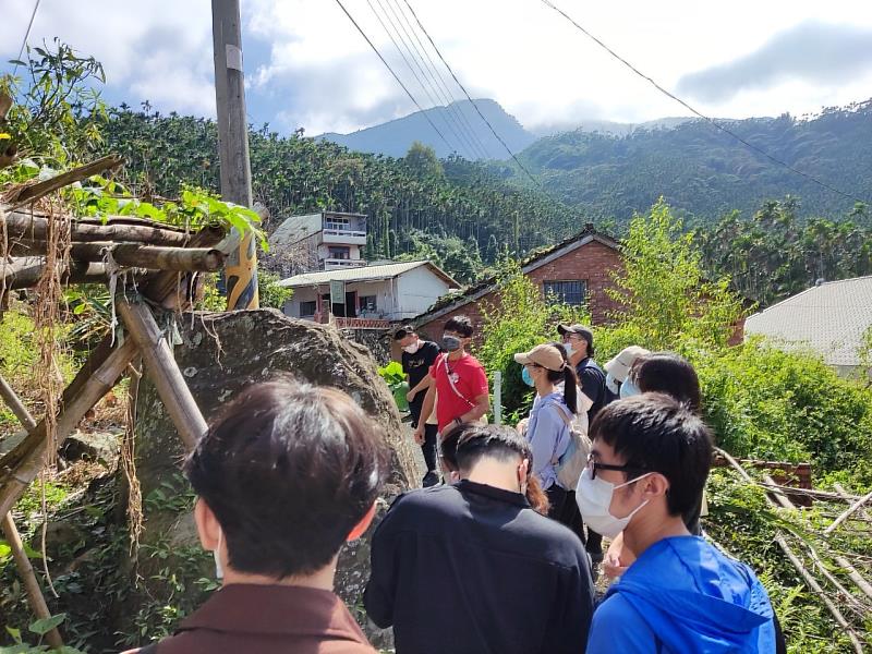 「淺山桂林USR團隊」帶領學生聚落參訪