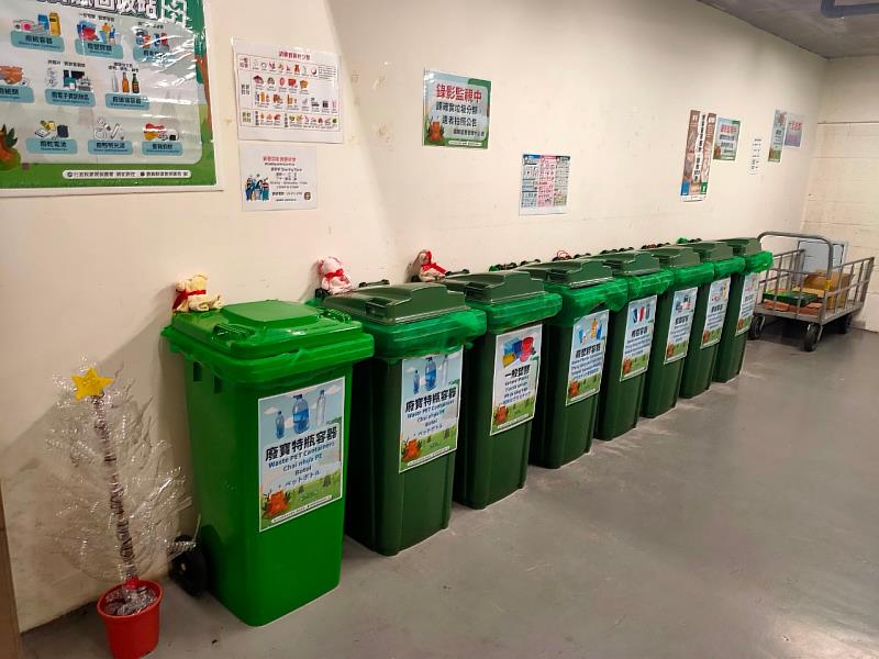 社區大廈回收站媒合資收個體戶 照顧弱勢經濟