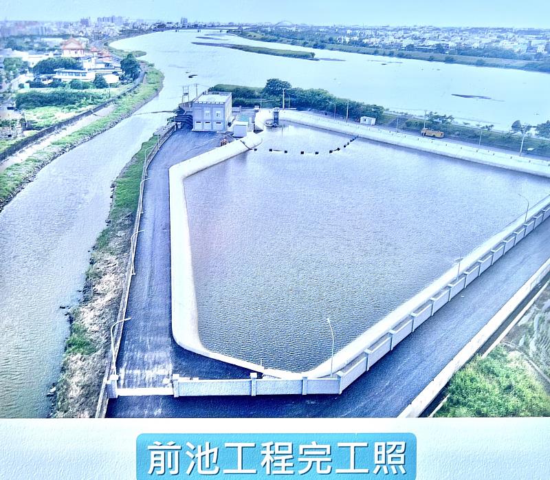 屏東縣抽水站添新兵 崁頂港東抽水站啟用