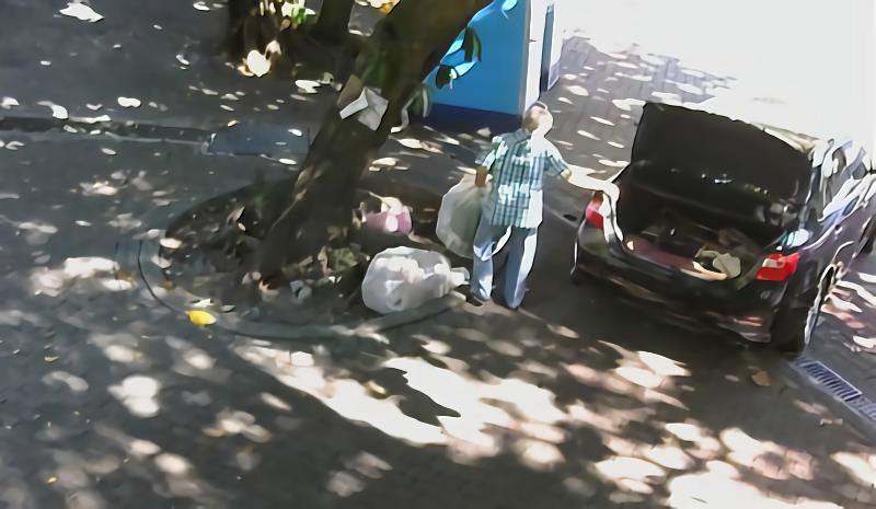 愛護鯉魚山公園 不要棄置垃圾 臺東縣環保局科技執法抓違規 最高可罰6千元