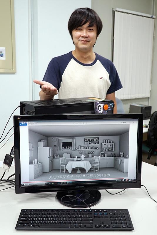 大葉大學多媒體學程吳旻書老師希望透過磨課師課程幫助想學3D繪圖的人