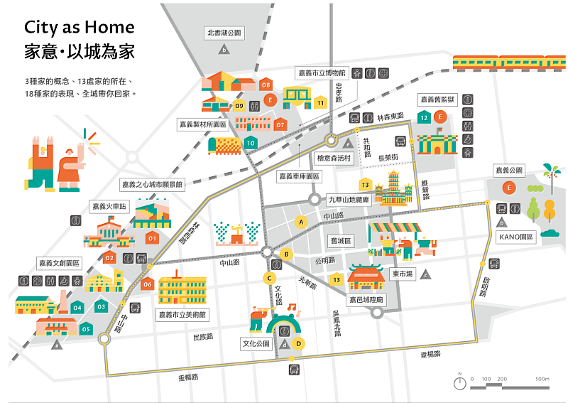 2021台灣設計展展覽全區地圖