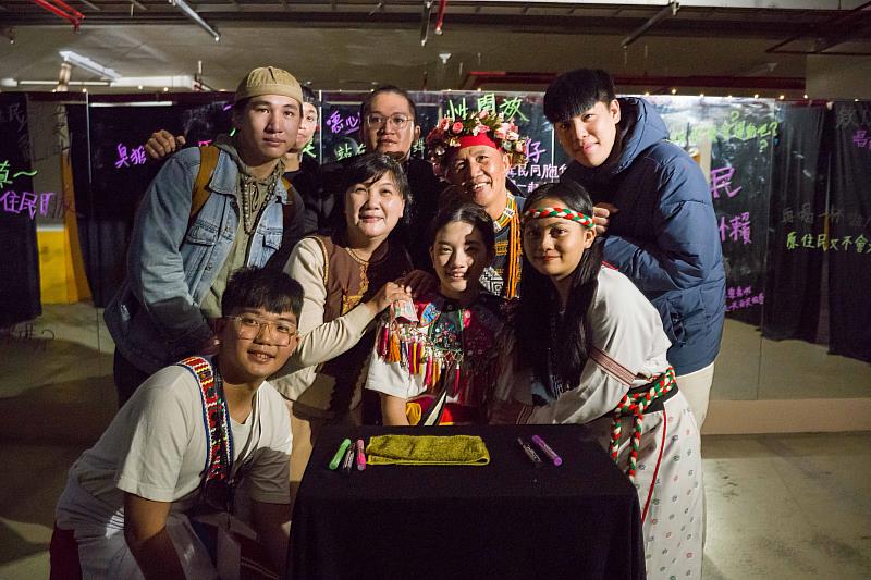 此次活動策展人PIma．Tansikian畢馬．丹璽給安在受訪時提到，希望這個展覽完成後，更多原住民學生可以自信的在學校當中表達自己的身份。