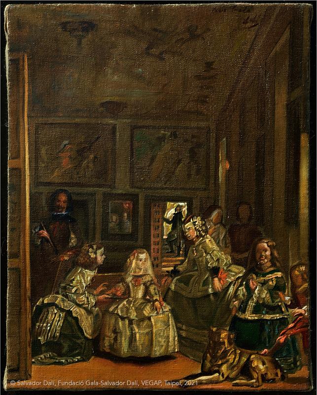 展覽作品2-無題：繼維拉茲蓋斯的 《 侍女圖 》Untitled After Las Meninas by Velazquez