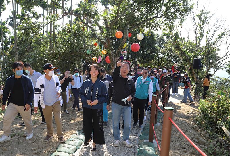 嘉遊好步道 我知道！竹崎阿拔泉山步道啟用！