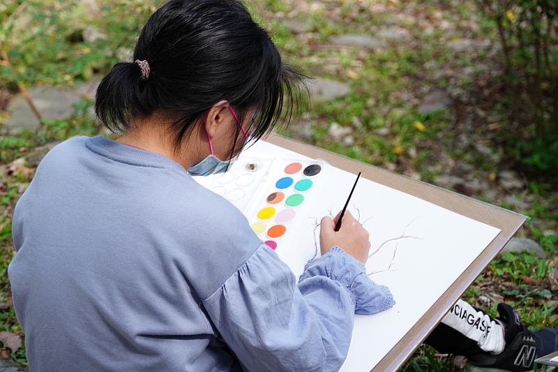 森林畢卡索寫生活動讓孩子畫下心中的森林