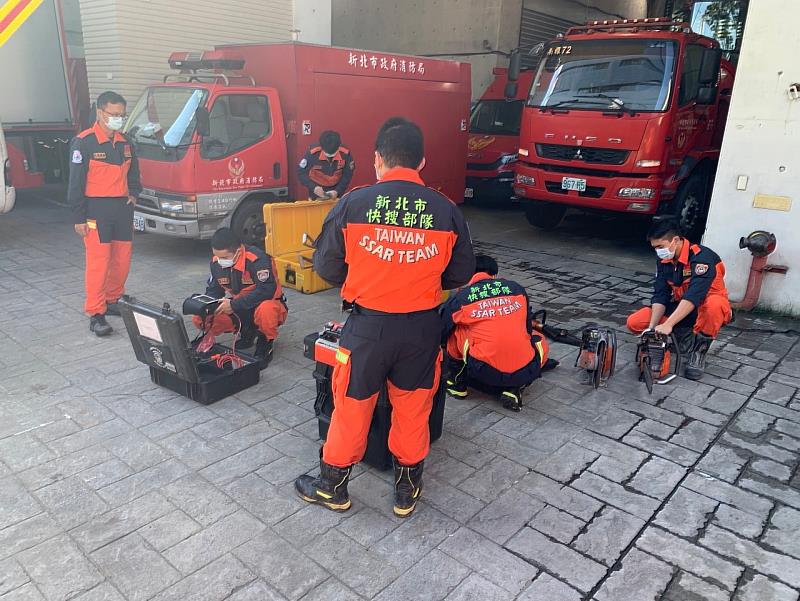 根據全球災害預警與協調系統（GDACS）顯示，初步估計災害損失輕微且國際人道主義需求為綠燈，而新北市政府消防局快搜部隊身為國家級重型救援隊，積極整備相關搜救、醫療及後勤器材與裝備，隨時配合中央徵召趕赴災區救援。