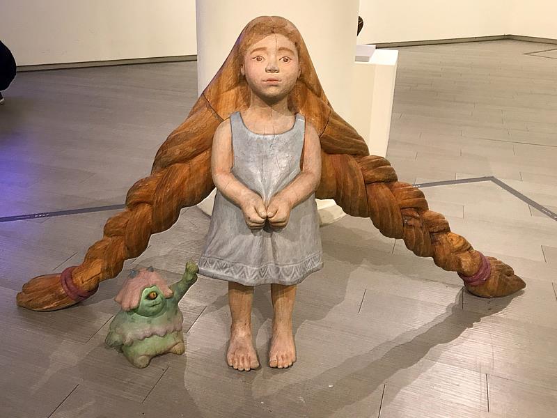 大葉大學造藝系碩士生黃振峰作品「羈絆，畸絆？」