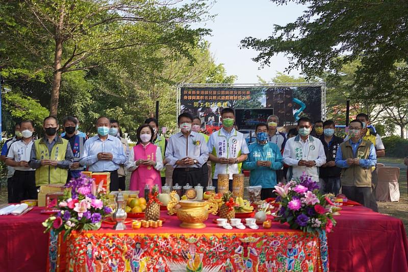 打造東港共融新地標 大鮪魚航海樂園兒童公園動工
