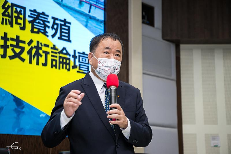 漁業署署長張致盛表示海上箱網養殖將列為漁業署重點輔導產業