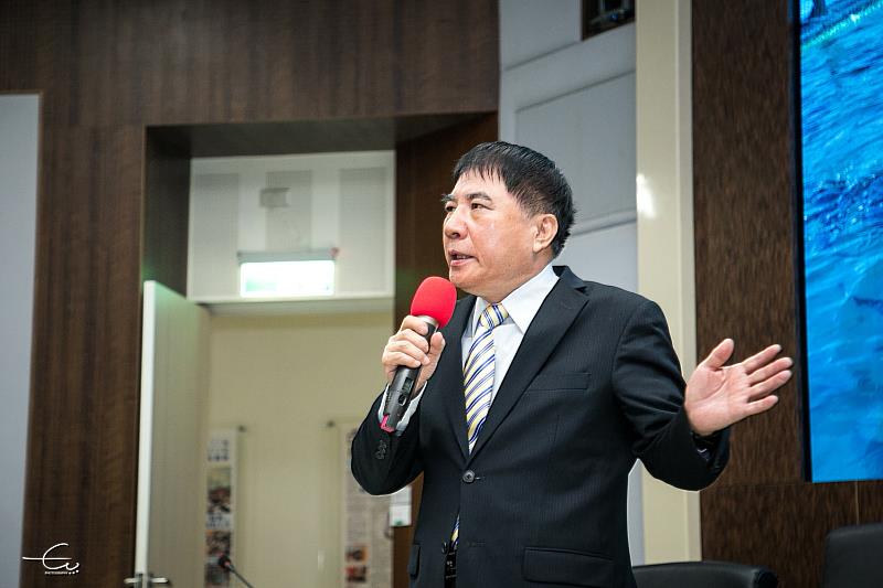 海大校長許泰文表示全球漁撈資源下降勢必加速養殖產業升級與轉型