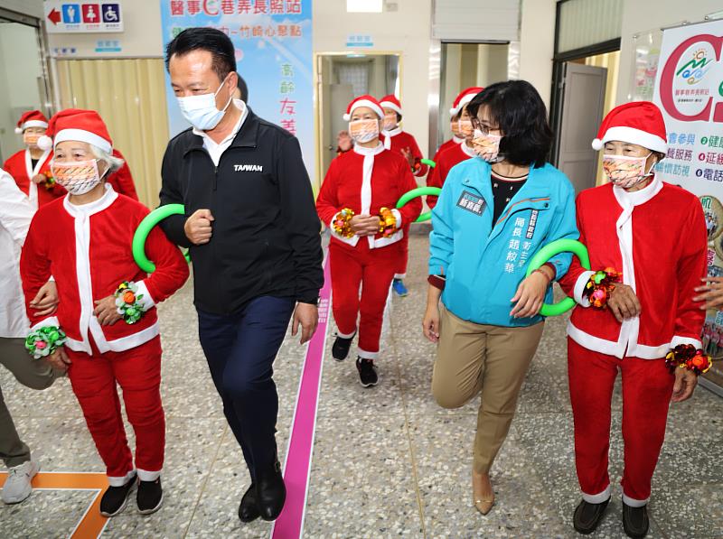 竹崎鄉衛生所修繕竣工啟用 提供更友善長者在地服務空間