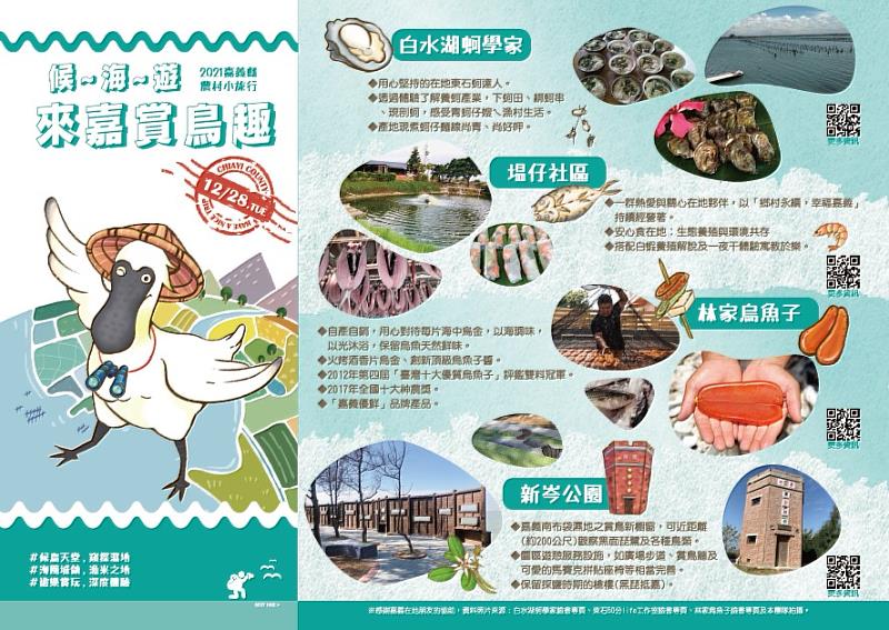 來嘉賞鳥趣！嘉義縣農村小旅行 邀部落客實地體驗行銷農村之美