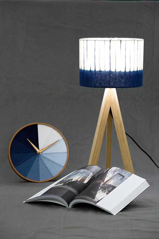 由工藝中心與水保局輔導的的太平藍染色工藝既天然又時尚