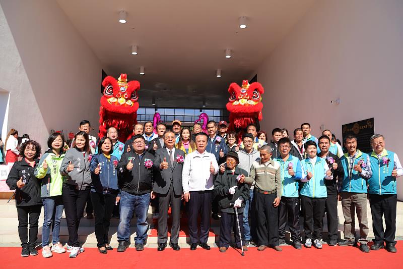 水上鄉公所搬遷新行政大樓元旦剪綵啟用