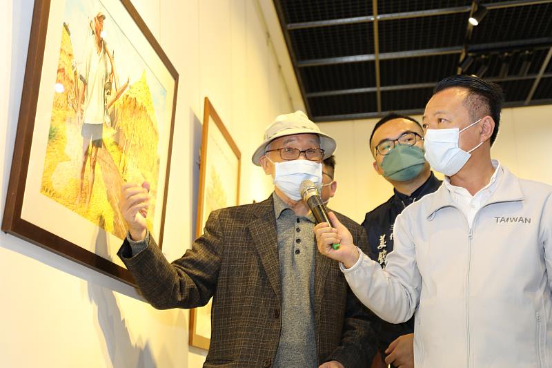 嘉義縣之光-水彩畫家「林英哲九十回鄉創作展」