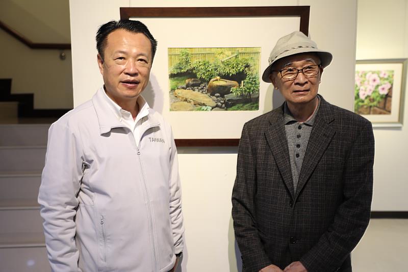 嘉義縣之光-水彩畫家「林英哲九十回鄉創作展」