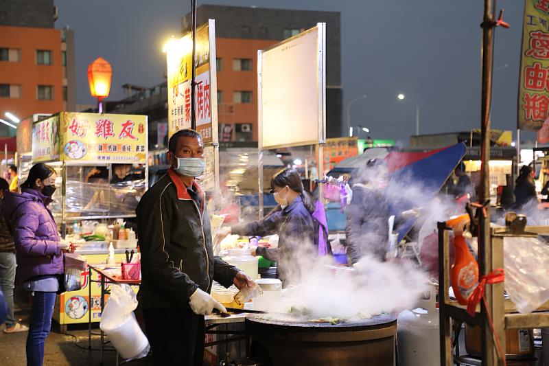 Omicron來襲！嘉義縣強化夜市防疫宣導