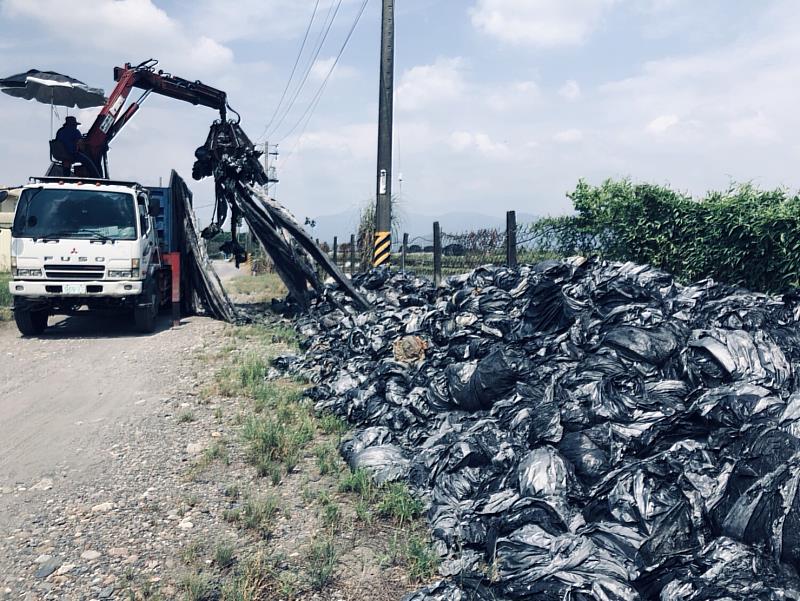 屏東農業廢棄物佳冬集中場搬新家了本縣共有8處農廢集中場5處農膜集中場