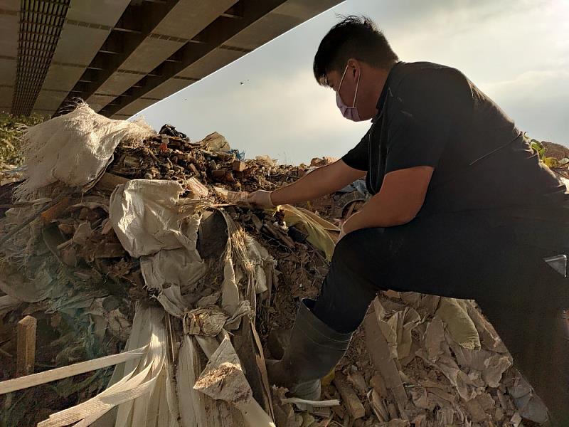 屏縣環保局扮柯南 天羅地網 查獲30件非法棄置案移送偵辦