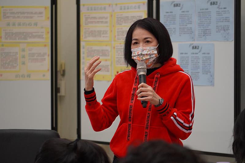 駐地教育家溫美玉老師與教師社群分享