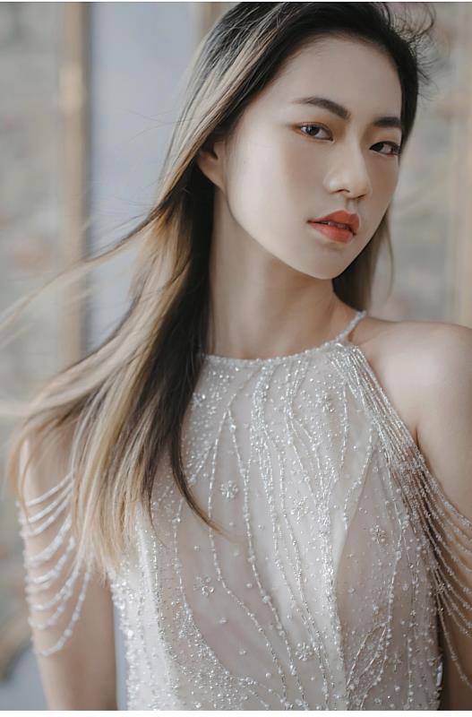 鄭昱婕是各項展演、品牌展相繼邀約的模特兒
